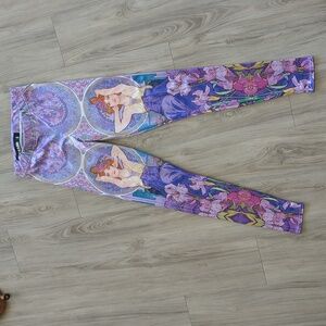BlackMilk leggings - Mucha print
